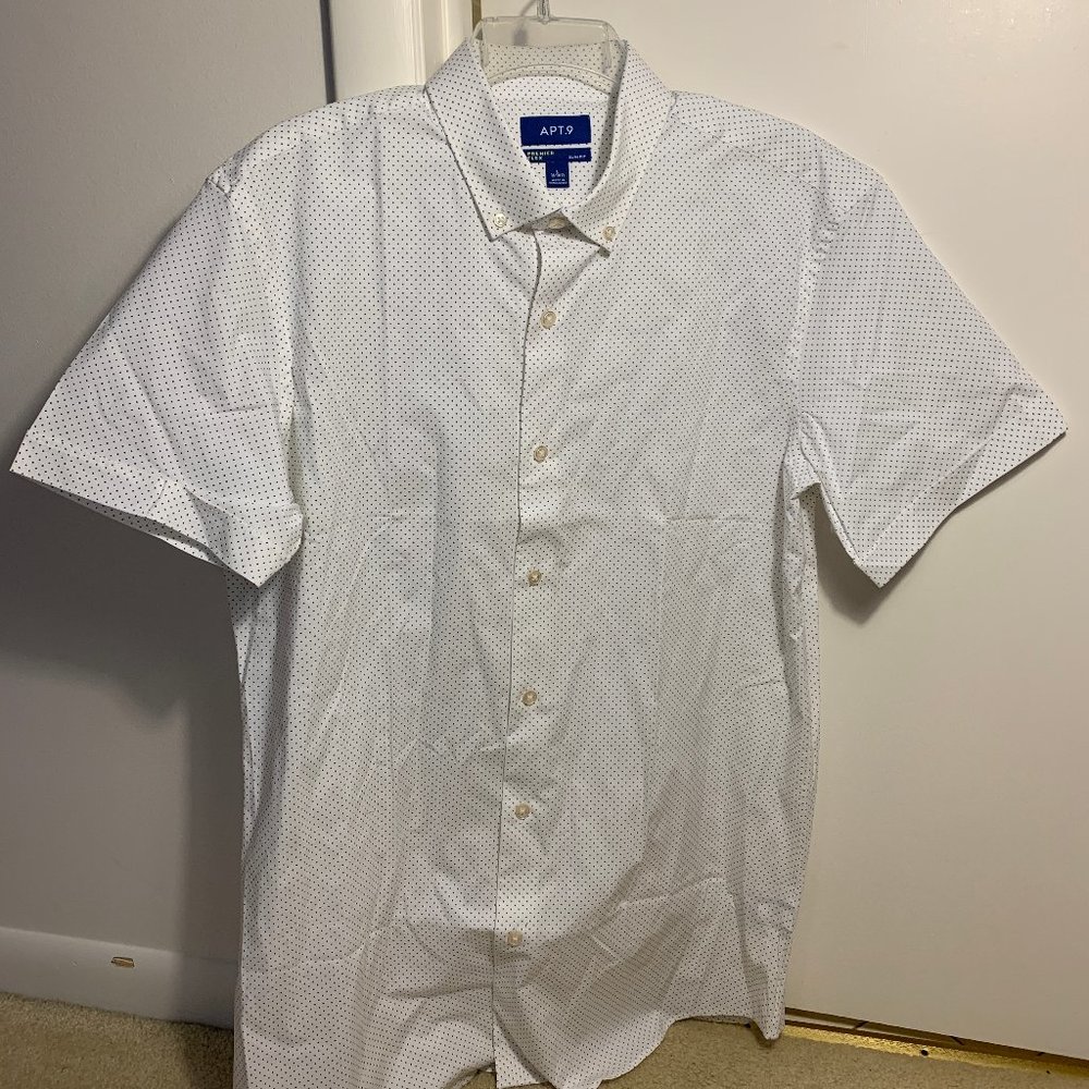 Men's Shortsleeve Button-up - never worn